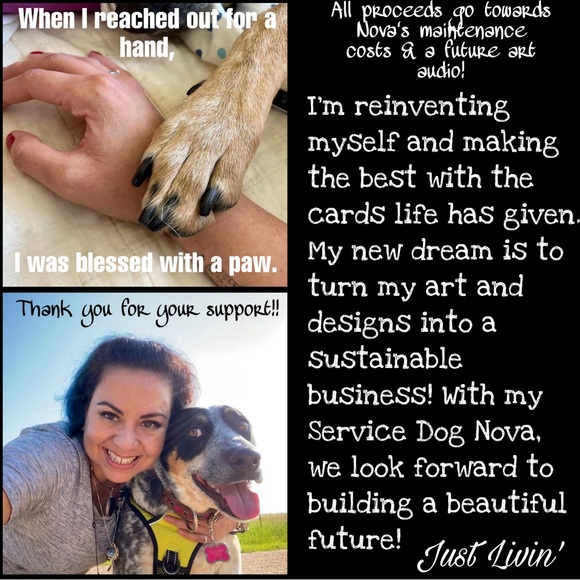 Hello. My name is Marcella. Nova is my service dog’s name. - Picture 2 of 15